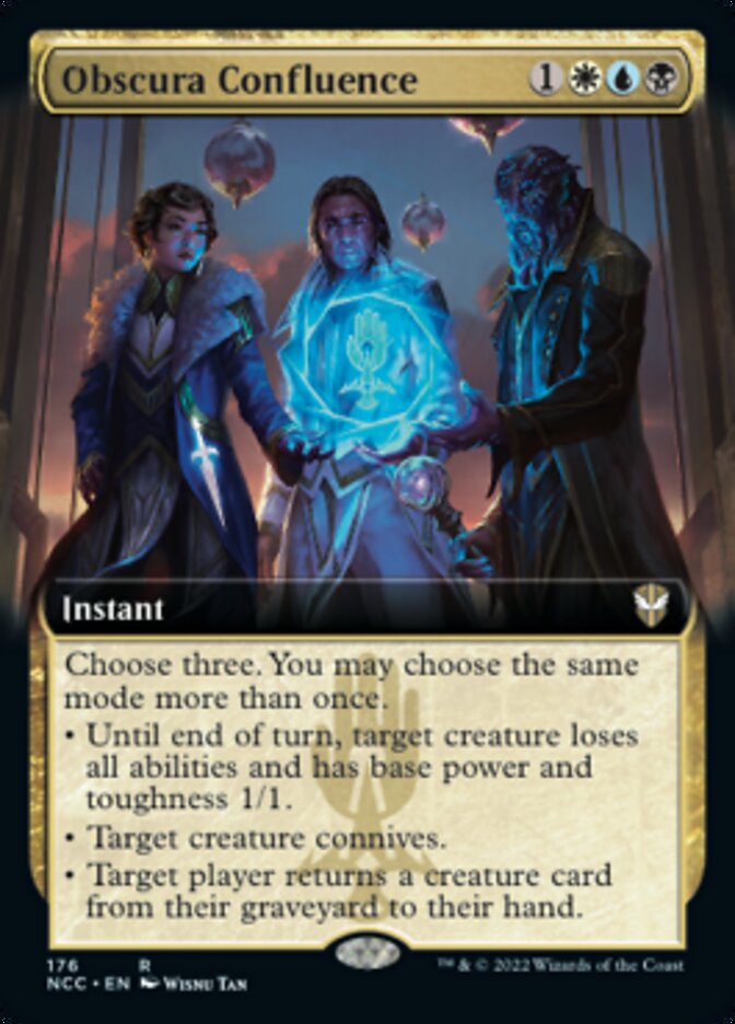Obscura Confluence (Extended Art) [Streets of New Capenna Commander] | GnG Games