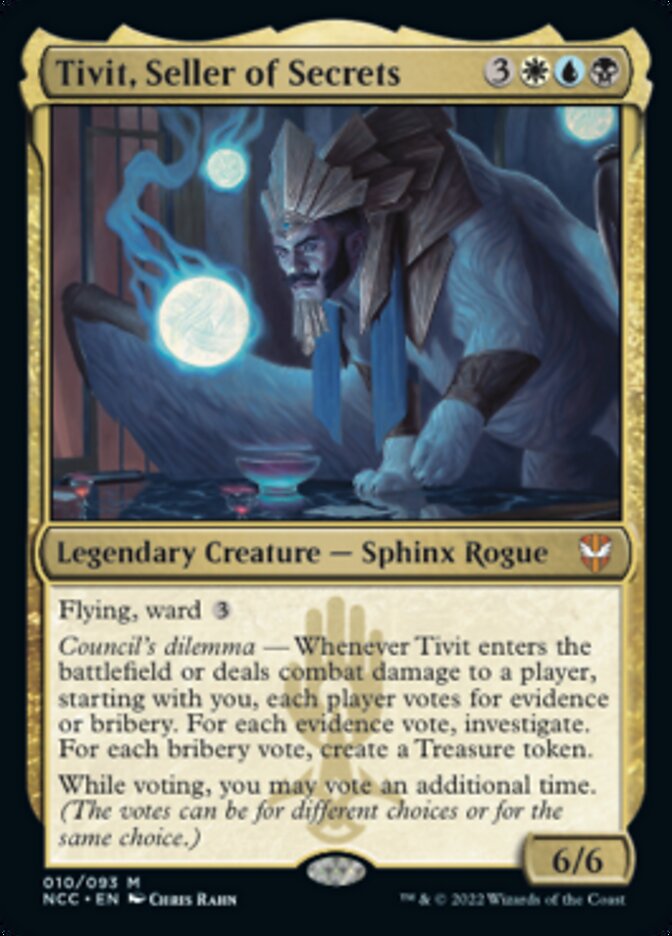 Tivit, Seller of Secrets [Streets of New Capenna Commander] | GnG Games