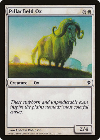 Pillarfield Ox [Zendikar] | GnG Games