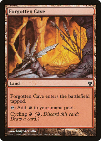 Forgotten Cave [Duel Decks: Izzet vs. Golgari] | GnG Games