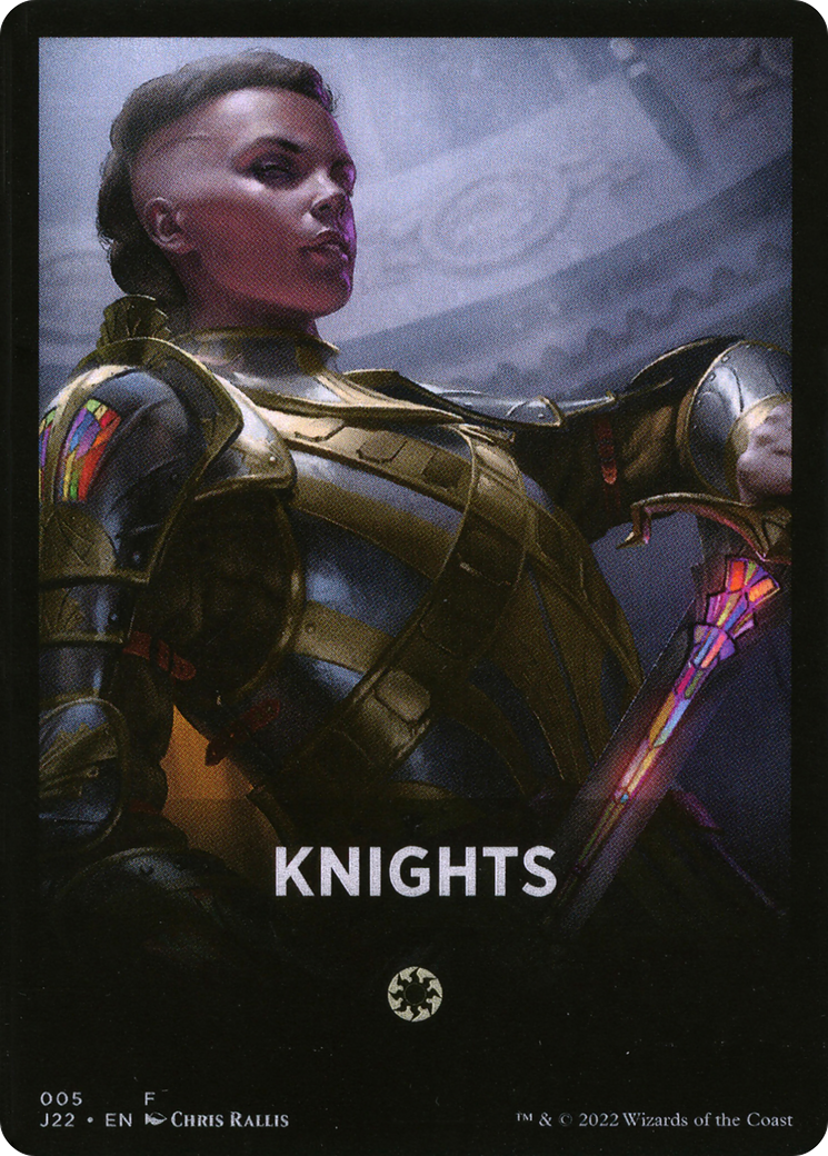 Knights Theme Card [Jumpstart 2022 Front Cards] | GnG Games