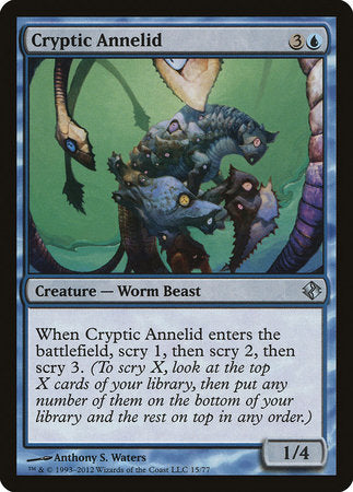 Cryptic Annelid [Duel Decks: Venser vs. Koth] | GnG Games