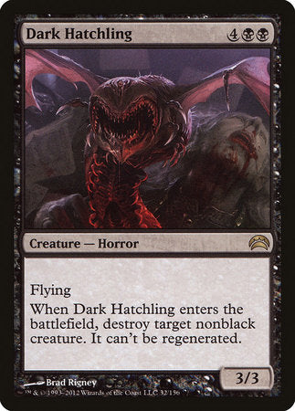 Dark Hatchling [Planechase 2012] | GnG Games