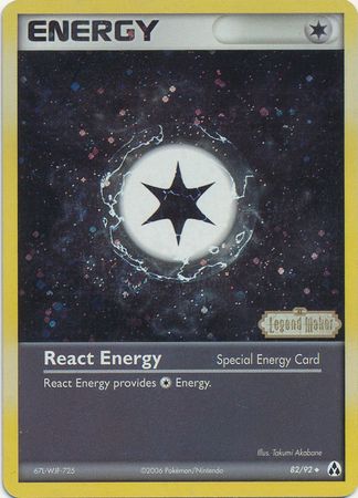 React Energy (82/92) (Stamped) [EX: Legend Maker] | GnG Games