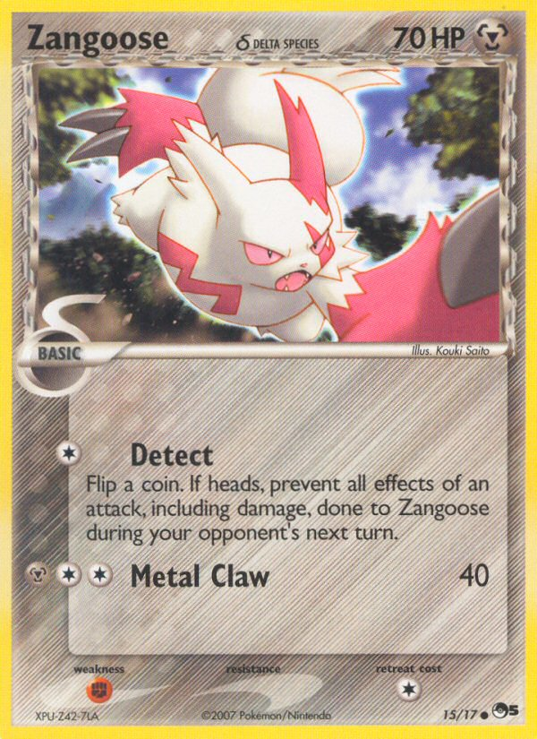 Zangoose (15/17) (Delta Species) [POP Series 5] | GnG Games