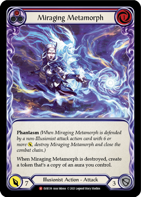 Miraging Metamorph [EVR139] (Everfest)  1st Edition Rainbow Foil | GnG Games