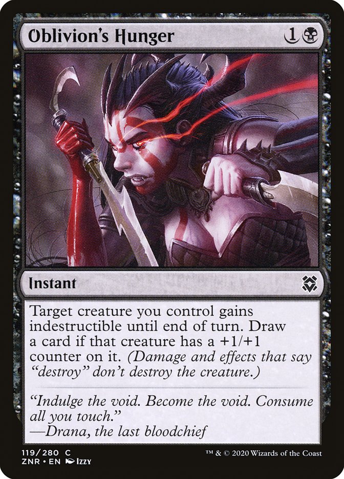 Oblivion's Hunger [Zendikar Rising] | GnG Games