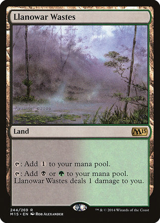 Llanowar Wastes [Magic 2015] | GnG Games