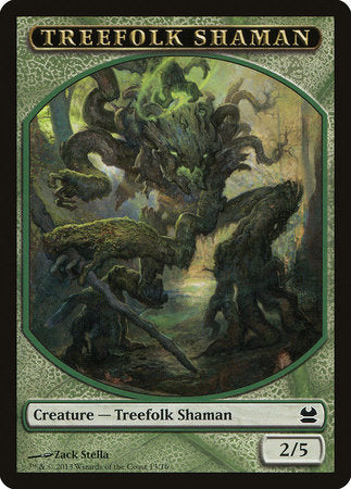 Treefolk Shaman Token [Modern Masters Tokens] | GnG Games