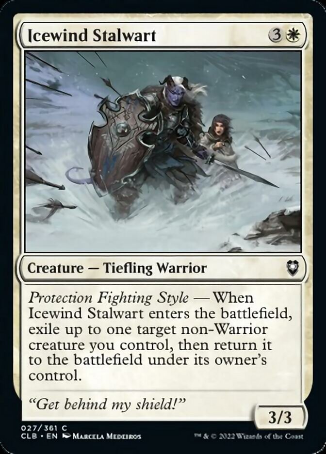 Icewind Stalwart [Commander Legends: Battle for Baldur's Gate] | GnG Games