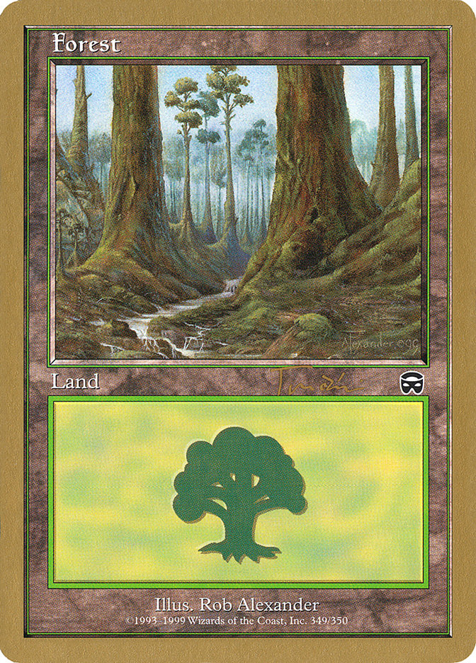 Forest (jt349) (Jan Tomcani) [World Championship Decks 2001] | GnG Games