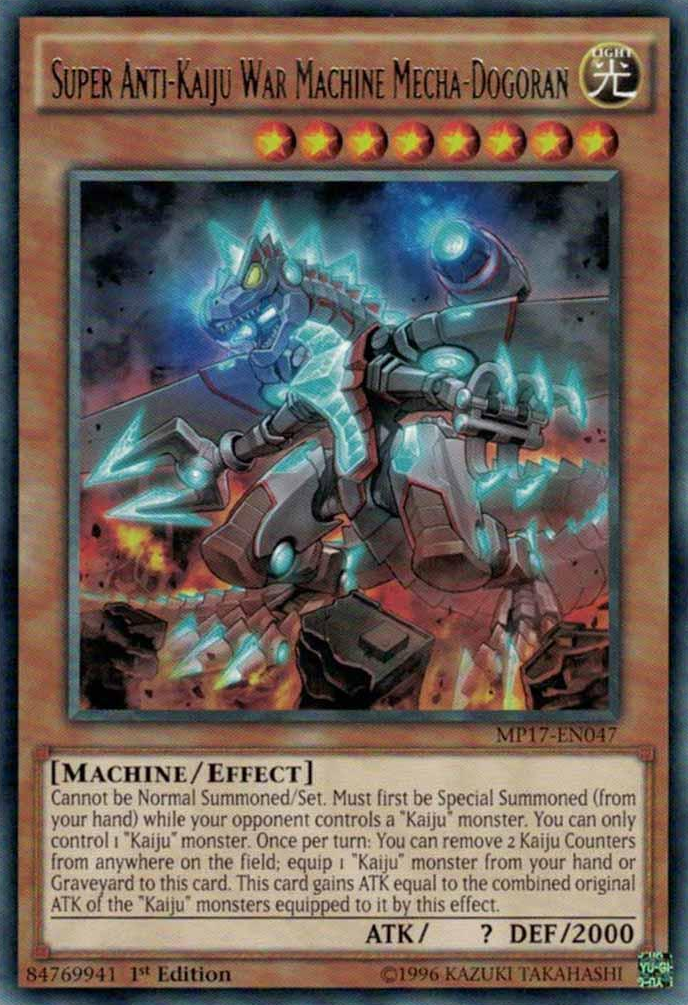 Super Anti-Kaiju War Machine Mecha-Dogoran [MP17-EN047] Rare | GnG Games
