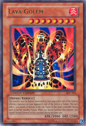 Lava Golem [IOC-SE4] Ultra Rare | GnG Games