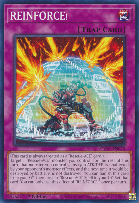 REINFORCE! [CYAC-EN075] Common | GnG Games