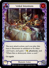 Veiled Intentions (Yellow) [EVR151] (Everfest)  1st Edition Rainbow Foil | GnG Games