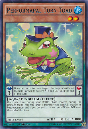 Performapal Turn Toad [MP15-EN066] Rare | GnG Games