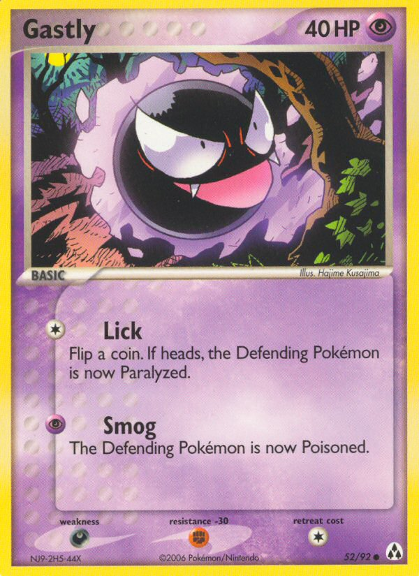 Gastly (52/92) [EX: Legend Maker] | GnG Games