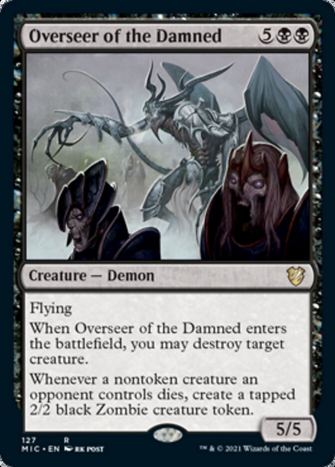 Overseer of the Damned [Innistrad: Midnight Hunt Commander] | GnG Games