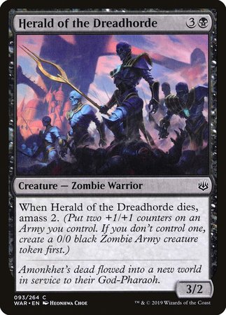 Herald of the Dreadhorde [War of the Spark] | GnG Games