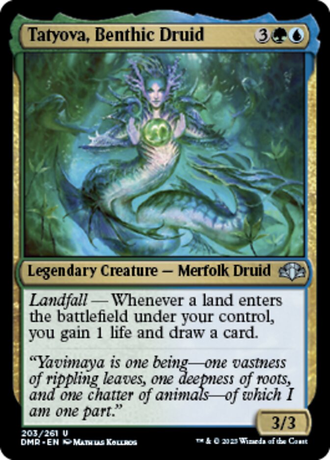 Tatyova, Benthic Druid [Dominaria Remastered] | GnG Games