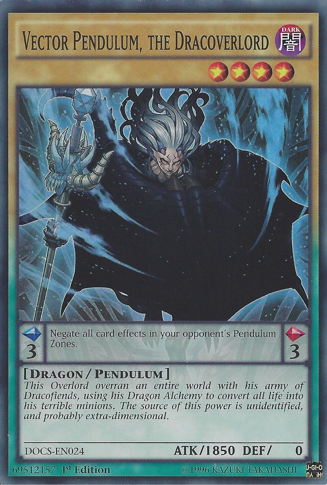 Vector Pendulum, the Dracoverlord [DOCS-EN024] Super Rare | GnG Games