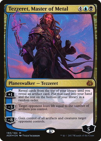 Tezzeret, Master of Metal [Aether Revolt] | GnG Games