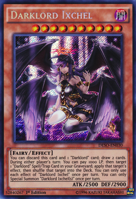 Darklord Ixchel [DESO-EN030] Secret Rare | GnG Games
