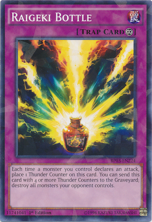 Raigeki Bottle (Shatterfoil) [BP03-EN224] Common | GnG Games