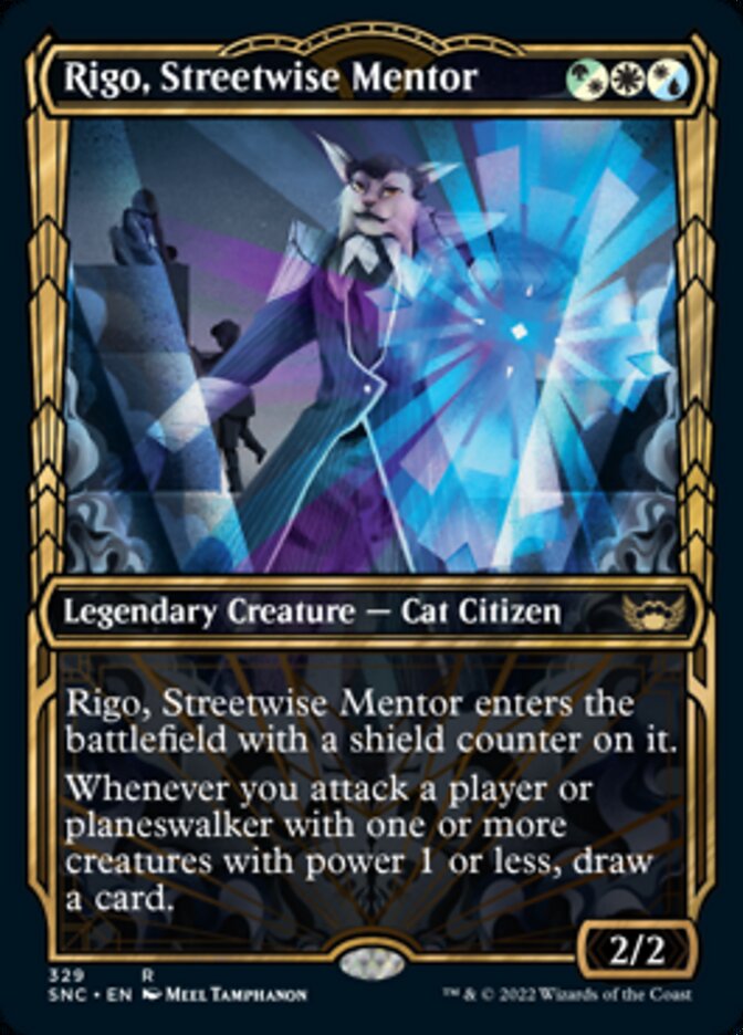Rigo, Streetwise Mentor (Showcase Golden Age) [Streets of New Capenna] | GnG Games