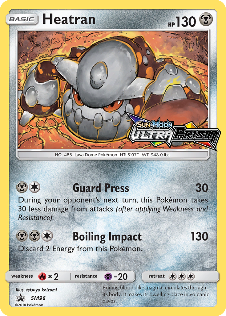 Heatran (SM96) [Sun & Moon: Black Star Promos] | GnG Games