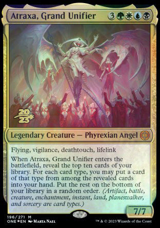 Atraxa, Grand Unifier [Phyrexia: All Will Be One Prerelease Promos] | GnG Games