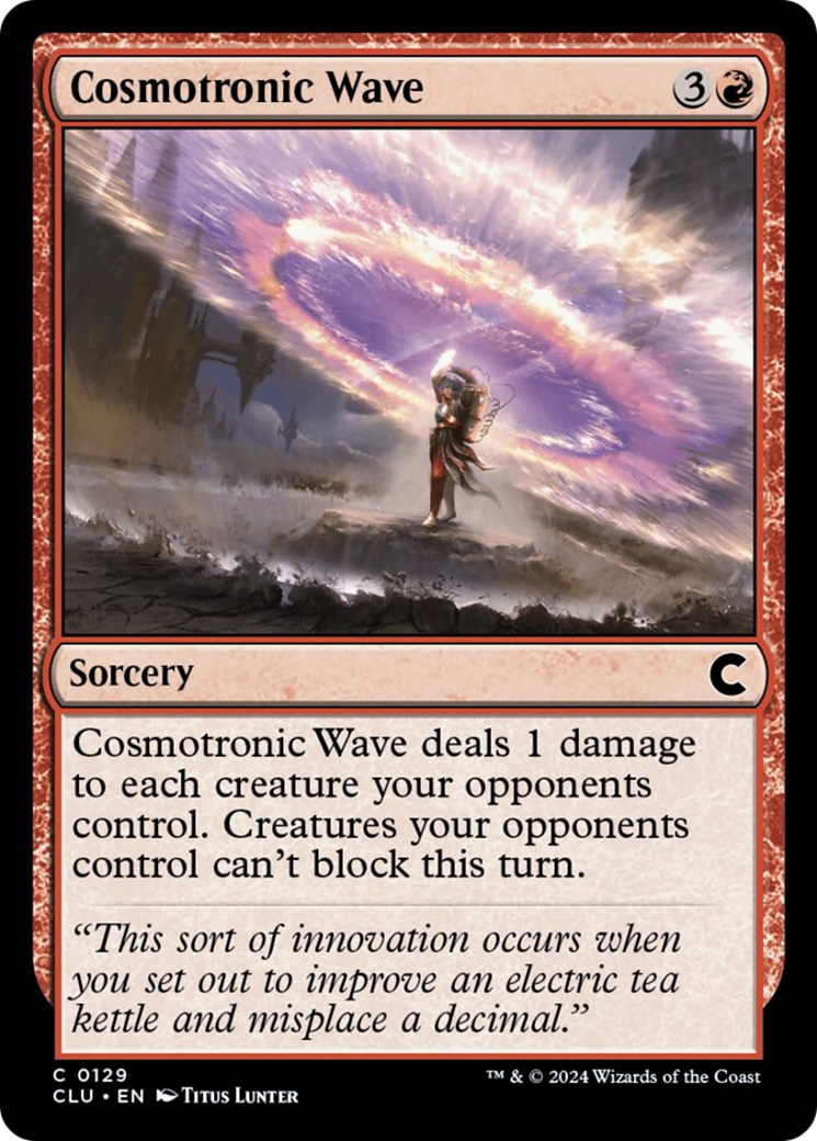 Cosmotronic Wave [Ravnica: Clue Edition] | GnG Games