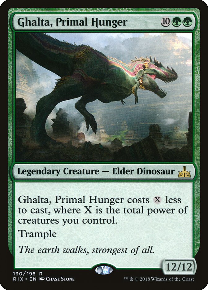 Ghalta, Primal Hunger [Rivals of Ixalan] | GnG Games