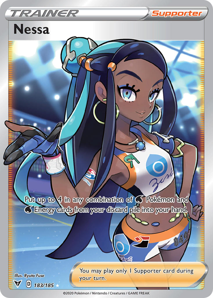 Nessa (183/185) [Sword & Shield: Vivid Voltage] | GnG Games