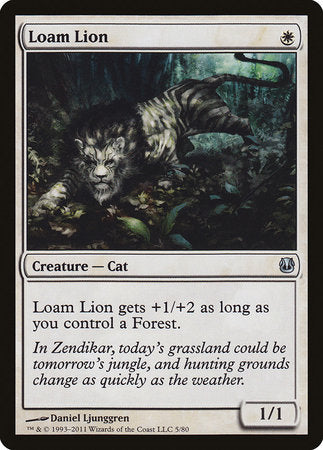 Loam Lion [Duel Decks: Ajani vs. Nicol Bolas] | GnG Games