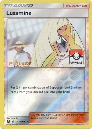 Lusamine (153a/156) (League Challenge Alt Art 1st Place) [Sun & Moon: Ultra Prism] | GnG Games