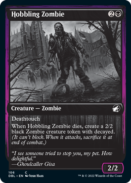 Hobbling Zombie [Innistrad: Double Feature] | GnG Games