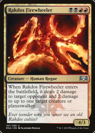 Rakdos Firewheeler [Ravnica Allegiance] | GnG Games