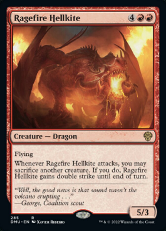 Ragefire Hellkite [Dominaria United] | GnG Games