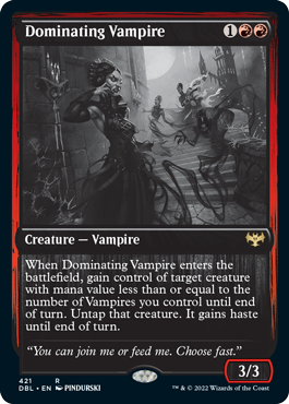 Dominating Vampire [Innistrad: Double Feature] | GnG Games