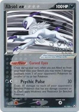 Absol ex (92/108) (Flyvees - Jun Hasebe) [World Championships 2007] | GnG Games