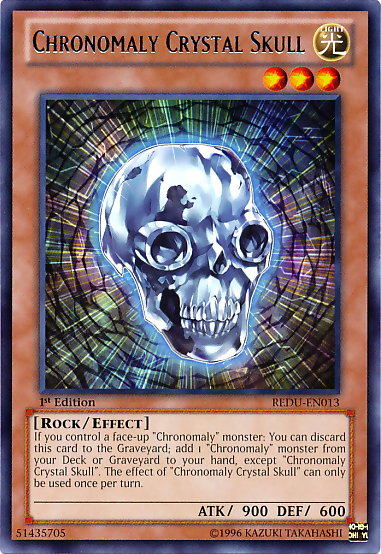 Chronomaly Crystal Skull [REDU-EN013] Rare | GnG Games