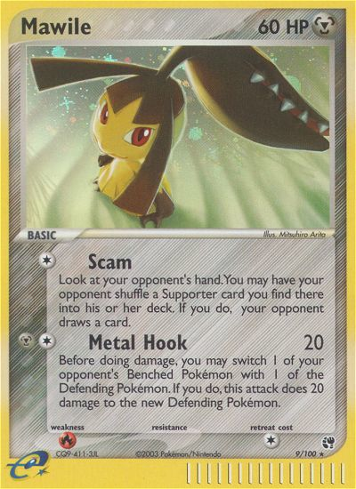 Mawile (9/100) [EX: Sandstorm] | GnG Games