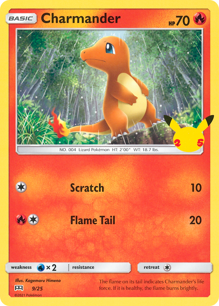 Charmander (9/25) [McDonald's 25th Anniversary] | GnG Games