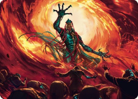 Gix, Yawgmoth Praetor Art Card [The Brothers' War Art Series] | GnG Games