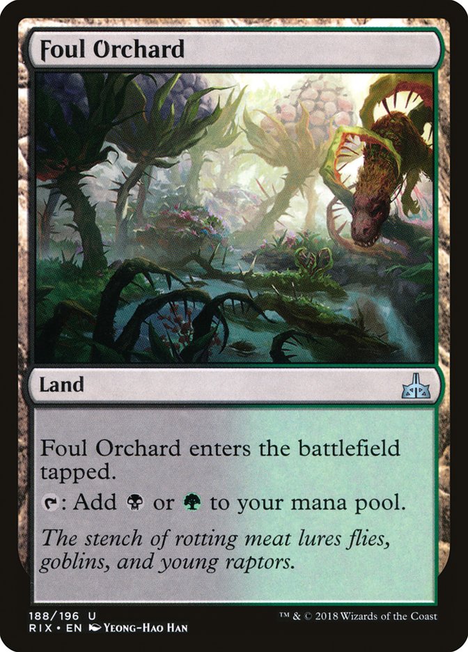 Foul Orchard [Rivals of Ixalan] | GnG Games