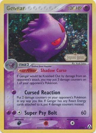 Gengar (5/92) (Stamped) [EX: Legend Maker] | GnG Games