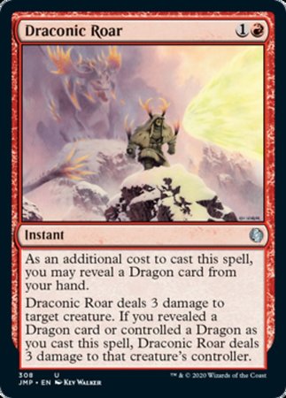 Draconic Roar [Jumpstart] | GnG Games