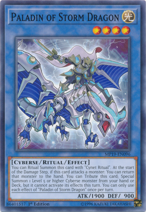 Paladin of Storm Dragon [MP19-EN096] Common | GnG Games