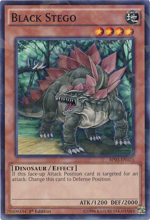 Black Stego (Shatterfoil) [BP03-EN025] Common | GnG Games